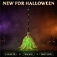 🎃Electric witch’s broom as a Halloween decoration🧹