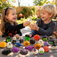 🤲 50% OFF NOW!🎃Halloween Squishies Stress Relief Toy Set, Classic Pumpkin/Ghost/Bat Shapes, Super Soft TPR Material with Elastic Squeeze Feel, Washable & Durable, Assorted 24/36/50pcs for Party Favors, Classroom Rewards & Trick-or-Treat
