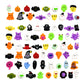 🤲 50% OFF NOW!🎃Halloween Squishies Stress Relief Toy Set, Classic Pumpkin/Ghost/Bat Shapes, Super Soft TPR Material with Elastic Squeeze Feel, Washable & Durable, Assorted 24/36/50pcs for Party Favors, Classroom Rewards & Trick-or-Treat