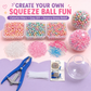 🔥HOT SALE 50% OFF🎁✨DIY Stress Ball Making Kit, Includes 6 Filling Packs, 10 Transparent Blank Soft Skins, Expansion Tool, Ideal for Adult Stress Relief, Squishy Maker