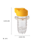 2026 New Model Manual Mini Fruit Juicer for Lemons and Citrus Fruits