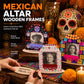 💞99K+ SOLD! Day of the Dead Frame – Sugar skull design, slide-in photo & writable banner. Festive keepsake – grab yours! ✅