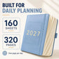 🍃🏆 Last Day Special Price £9.98 ! 📅A5 2027 One‑Day‑Per‑Page Diary Notebook ✨