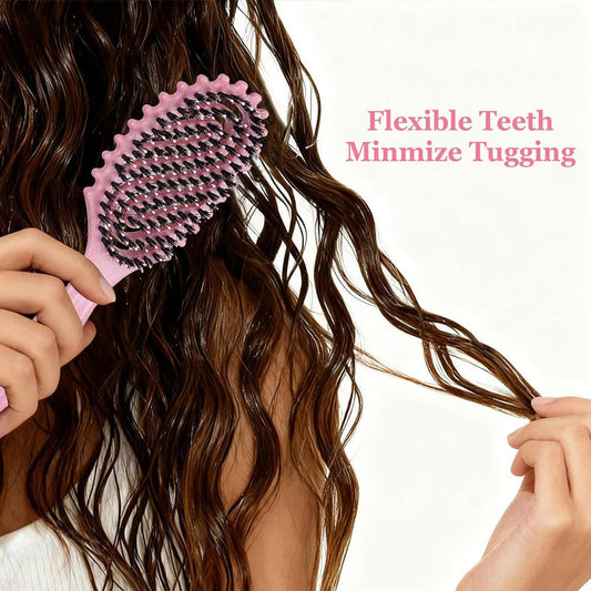 🔥Limited Time Promotion 60% OFF🔥Vented Boar Bristle Brush for Curly Hair