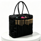 👝 Canvas Yarn Storage Bag – Portable Knitting Tote with Needle Pockets 🧶✨