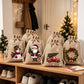 🎅 LIMITED‑TIME 60% OFF! 🎄 Christmas Drawstring Gift Bags – Santa & Reindeer Design, Reusable Fabric Gift Wrapping Bags