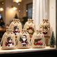 🎅 LIMITED‑TIME 60% OFF! 🎄 Christmas Drawstring Gift Bags – Santa & Reindeer Design, Reusable Fabric Gift Wrapping Bags