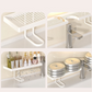 🚰Over-the-Faucet Sink Organizer Shelf: No-Drilling, Quick-Draining, Rust-Proof Iron, Maximizes Counter Space