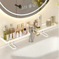 🚰Over-the-Faucet Sink Organizer Shelf: No-Drilling, Quick-Draining, Rust-Proof Iron, Maximizes Counter Space