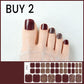 Semi-Cured Gel Toenail Stickers