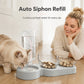 ⚡ 50K+ SOLD! 🐾2-in-1 Dog Cat Food Bowl