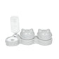 ⚡ 50K+ SOLD! 🐾2-in-1 Dog Cat Food Bowl