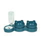 ⚡ 50K+ SOLD! 🐾2-in-1 Dog Cat Food Bowl