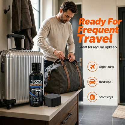🧳 Hard-Shell Luggage Polish | Scuff Care