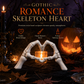 Add Gothic Charm Instantly! Skeleton Heart Hand Ornament
