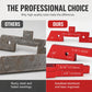 Aluminium alloy adjustment blocks for woodworking