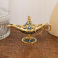 🪔 Save 50%! ✨ Classic Genie Lamp – Vintage metal decor & incense burner ✨