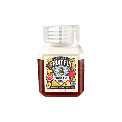 🍎 Fruit Fly Trap Attractant – Easy Indoor Lure for Kitchens & Dining Areas