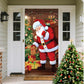 ⏳50% OFF⏰🎄Christmas Door Cover For Instant Holiday Decor🚪Instant Holiday Decor for Front Door, Home, Office & Party 🎅🎄