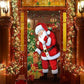 ⏳50% OFF⏰🎄Christmas Door Cover For Instant Holiday Decor🚪Instant Holiday Decor for Front Door, Home, Office & Party 🎅🎄