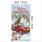 ⏳50% OFF⏰🎄Christmas Door Cover For Instant Holiday Decor🚪Instant Holiday Decor for Front Door, Home, Office & Party 🎅🎄