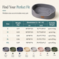 📢📢50% OFF !! ⏰Detachable Oval Pet Bed with Non-Slip Bottom for Dogs Cats