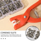 🧷LIMITED-TIME 50% OFF! ⏰ Sew-Free Snap Fastener Plier Kit — No Needle, No Thread