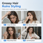 No-Rinse Hair Fluffy Gel with Built-In Comb