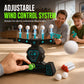 Electric Hovering Ball Target Shooting Game Set with Toy Guns and Floating Balls Glow in the Dark Electronic Target for Kids