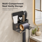 Wall-Mounted Hair Dryer Holder for Bathroom