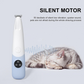 Rechargeable Pet Hair Trimmer Kit & Pet Paw Trimmer for Cats & Dog