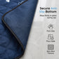 🐶4-layer, leak-proof dog pee pad – washable and reusable💧