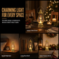 ⏳Limited-time 50% off⏰Vintage LED Decorative Lantern | Heat-Free Simulated-Flicker Flame for a Retro Ambiance🕯️🏮