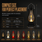 ⏳Limited-time 50% off⏰Vintage LED Decorative Lantern | Heat-Free Simulated-Flicker Flame for a Retro Ambiance🕯️🏮