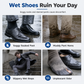 🌧️ LIMITED‑TIME 60% OFF! 👢 Waterproof High‑Top Rain Shoe Covers – Non‑Slip PVC, 42cm Splash Barrier & Reflective Night Safety 👟
