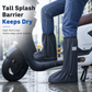 🌧️ LIMITED‑TIME 60% OFF! 👢 Waterproof High‑Top Rain Shoe Covers – Non‑Slip PVC, 42cm Splash Barrier & Reflective Night Safety 👟