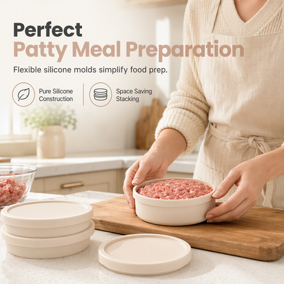 🥩 Silicone Meat Portioning Container | 1/5 Pack