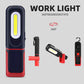 🔦 Rechargeable COB LED Work Light – Magnetic Base & 360° Rotation