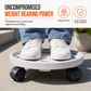 Round Plant Caddy with Universal Wheels
