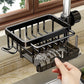 Organize Sinks Instantly! Rustproof Faucet Sponge Holder Rack