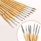 Buboop 11 Pcs Miniature Detail Paint Brush Set