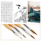 Buboop 11 Pcs Miniature Detail Paint Brush Set