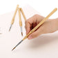 Buboop 11 Pcs Miniature Detail Paint Brush Set