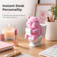 3D Printed Pig on Toilet Figurine