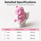 3D Printed Pig on Toilet Figurine