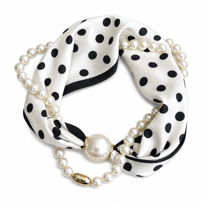 🍃🏆 Last Day Special Price £9.99 ! ⏰Pearl Scarf Necklace