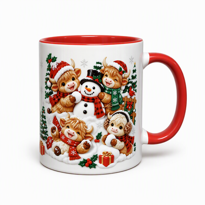 🎁Christmas Hot Sale 60% OFF⛄Festive Christmas Snowman Ceramic Mug