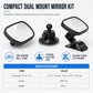👶 Adjustable Back-Seat Car Mirror
