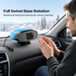 🚗 Rapid Car Windshield Defroster: 12V/24V, Warm Airflow, 360° Swivel, Plug & Play
