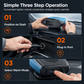 🚗 Rapid Car Windshield Defroster: 12V/24V, Warm Airflow, 360° Swivel, Plug & Play